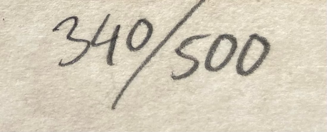 John Kelly Signed Lithograph LE - 5