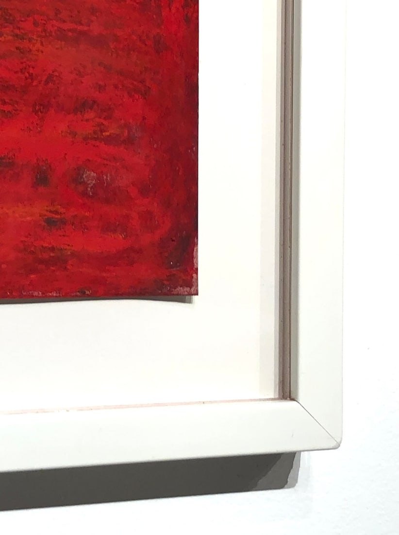 Georgette L. Osserman "Red" Signed Original Pastel - 7