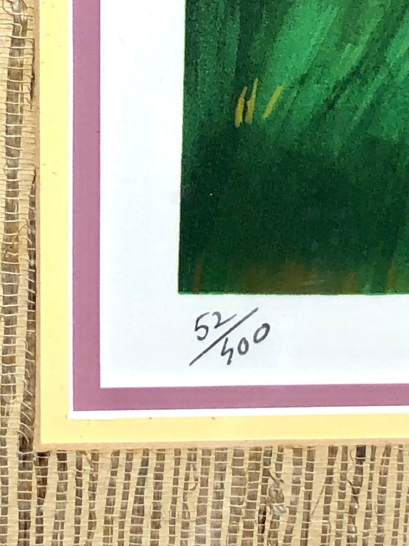 Guy Buffet "Kapio Lani Park" Signed Serigraph LE - 6