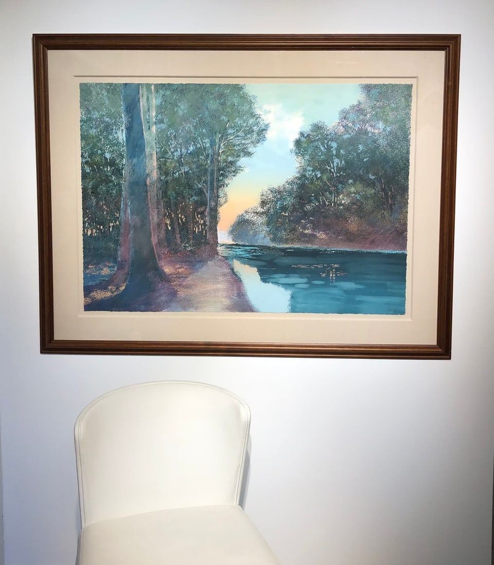Don Munz "Riverine" Signed Serigraph LE - 2