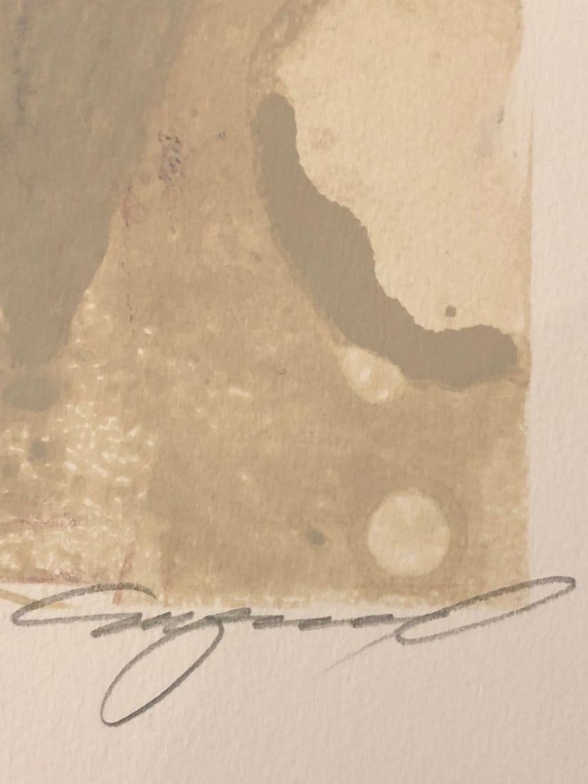 Michael Schofield Signed Hand Pulled Original Monoprint - 2