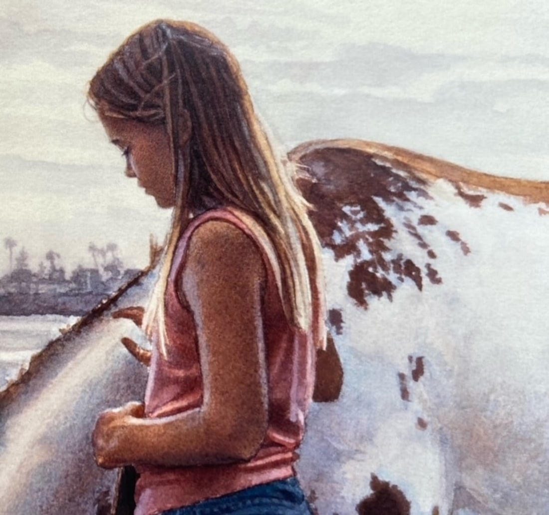 Steve Hanks "Connections" Signed Lithograph LE - 3