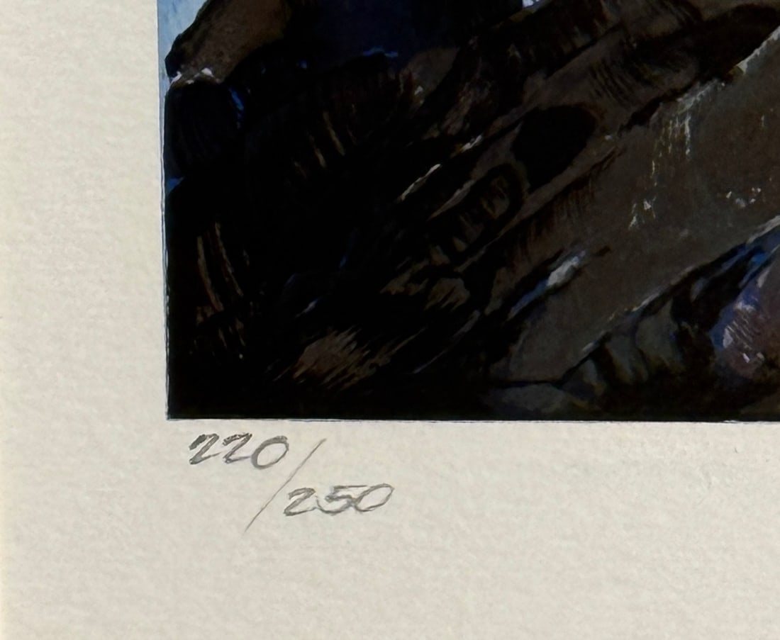 Howard Behrens "Santorini" Signed Serigraph LE - 8