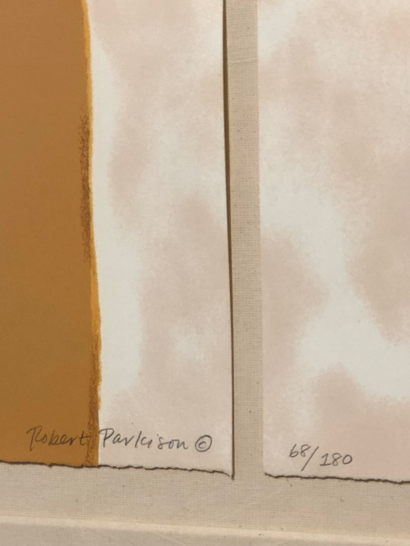 Robert Parkison (Diptych - Adobe House) Signed Serigraph LE - 5