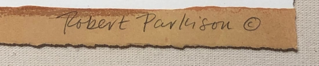 Robert Parkison (Diptych - Adobe House) Signed Serigraph LE - 7