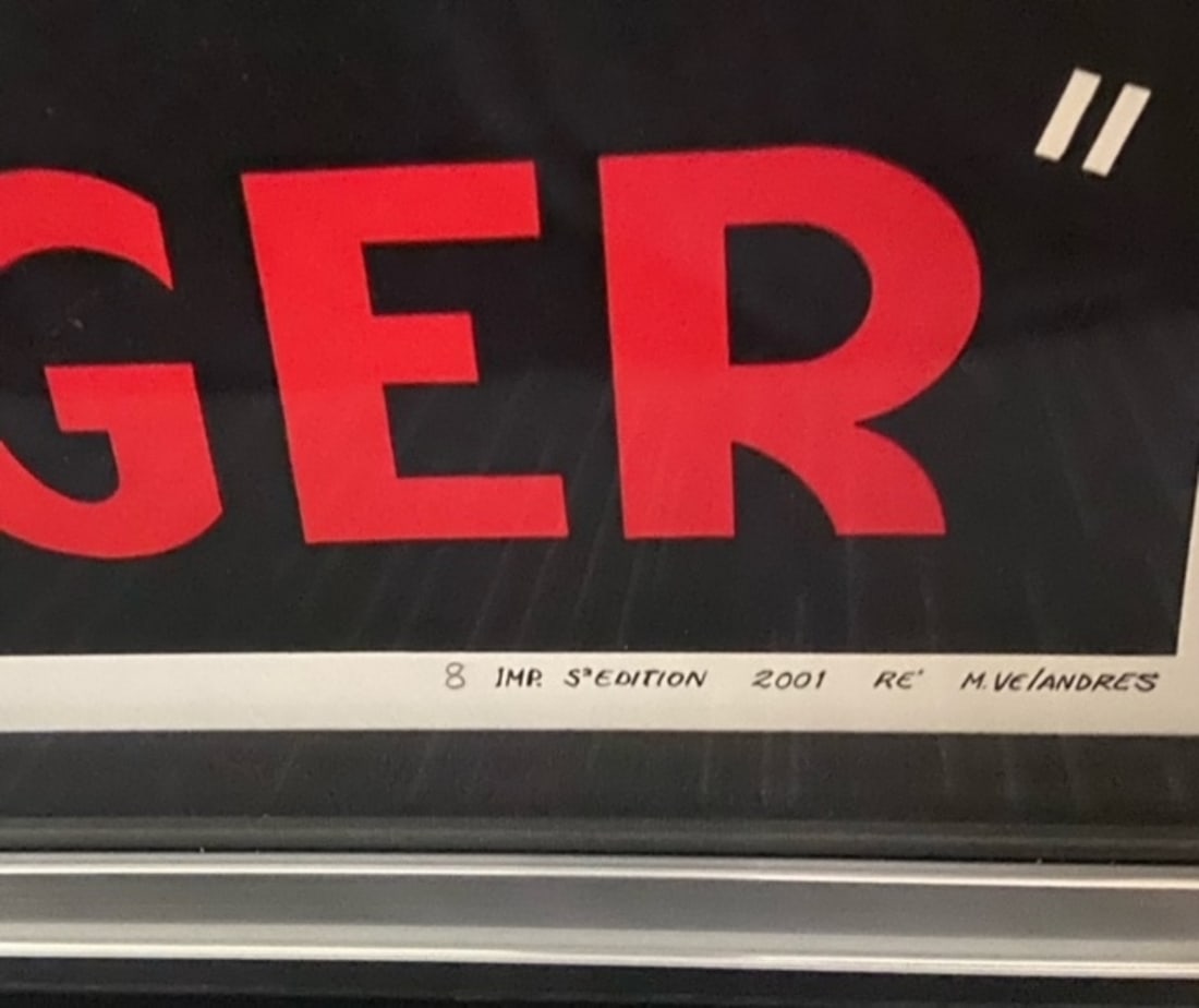 Unknown "The Jazz Singer" Hand Pulled Litho - 2