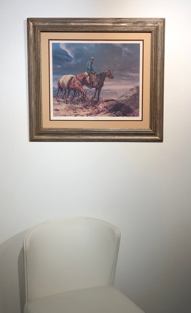 Olaf Weighorst "Drifting" Signed Lithograph LE - 2