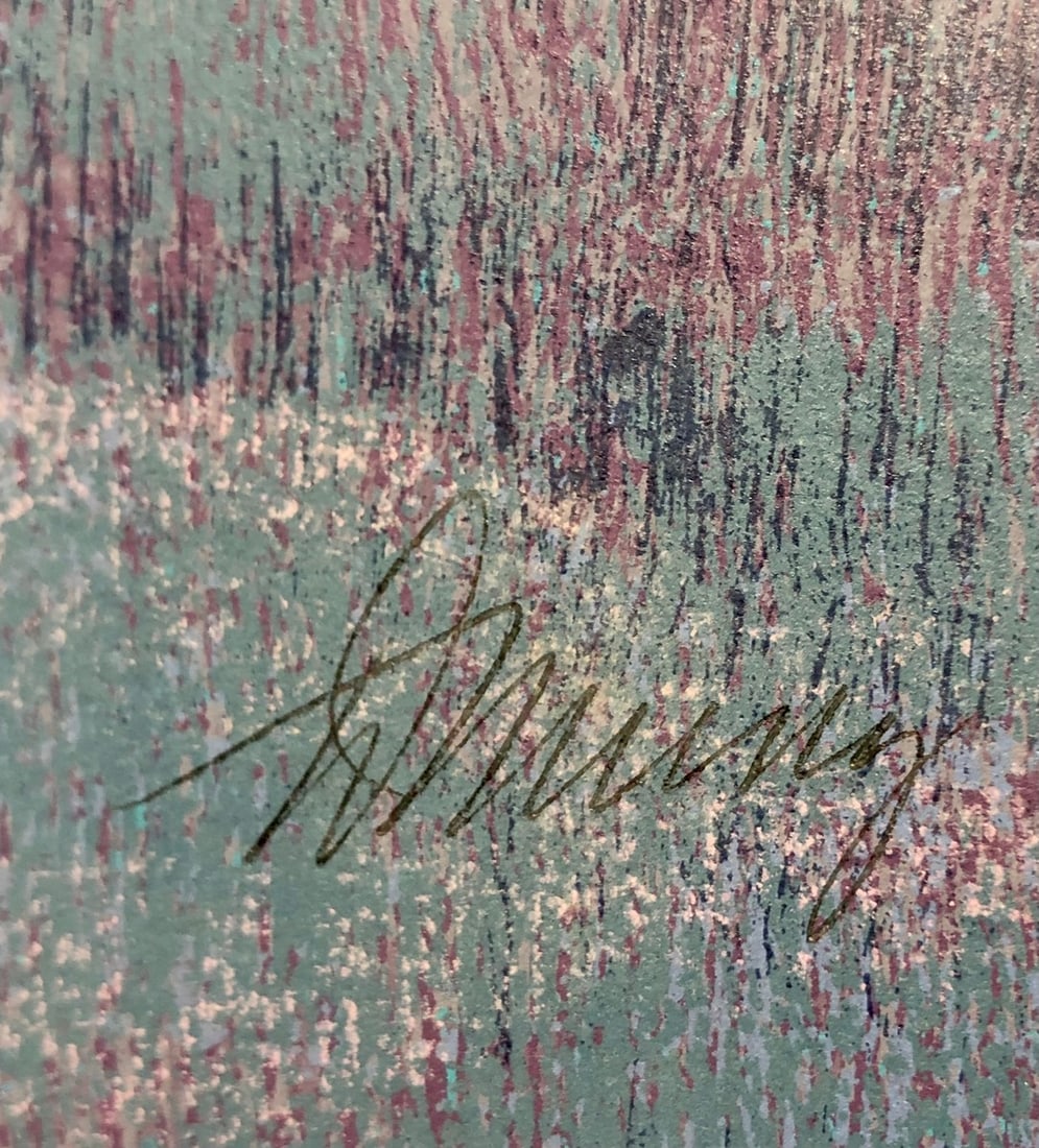 Don Munz "Secluded Valley" Signed Serigraph LE - 5