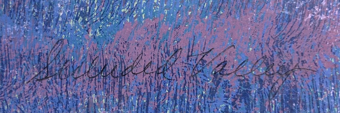 Don Munz "Secluded Valley" Signed Serigraph LE - 7
