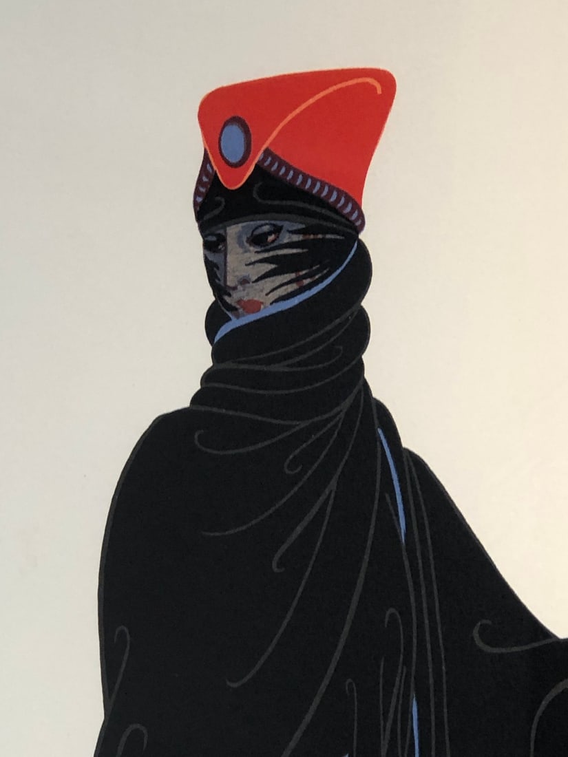 ERTE "Zsa Zsa" Signed Serigraph AP - 4