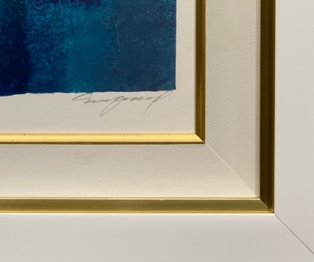 Michael Schofield Abstract Signed Mono Print - 3