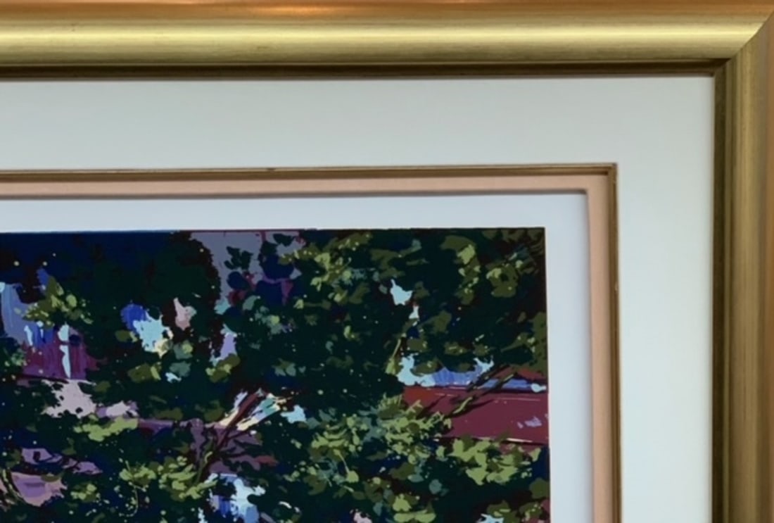 Mark King "St. Tropez" Signed Original Serigraph - 4