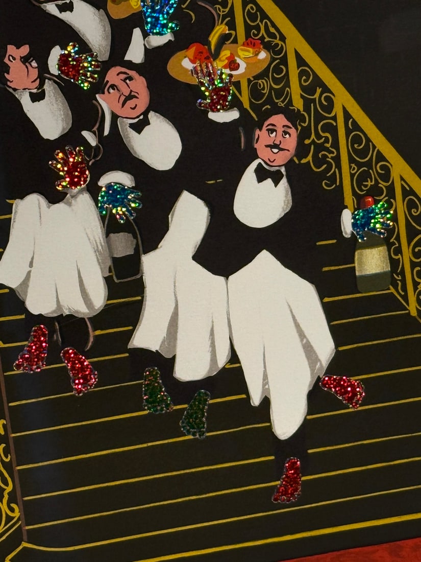 Guy Buffet "Open Wide" Signed Serigraph LE - 3