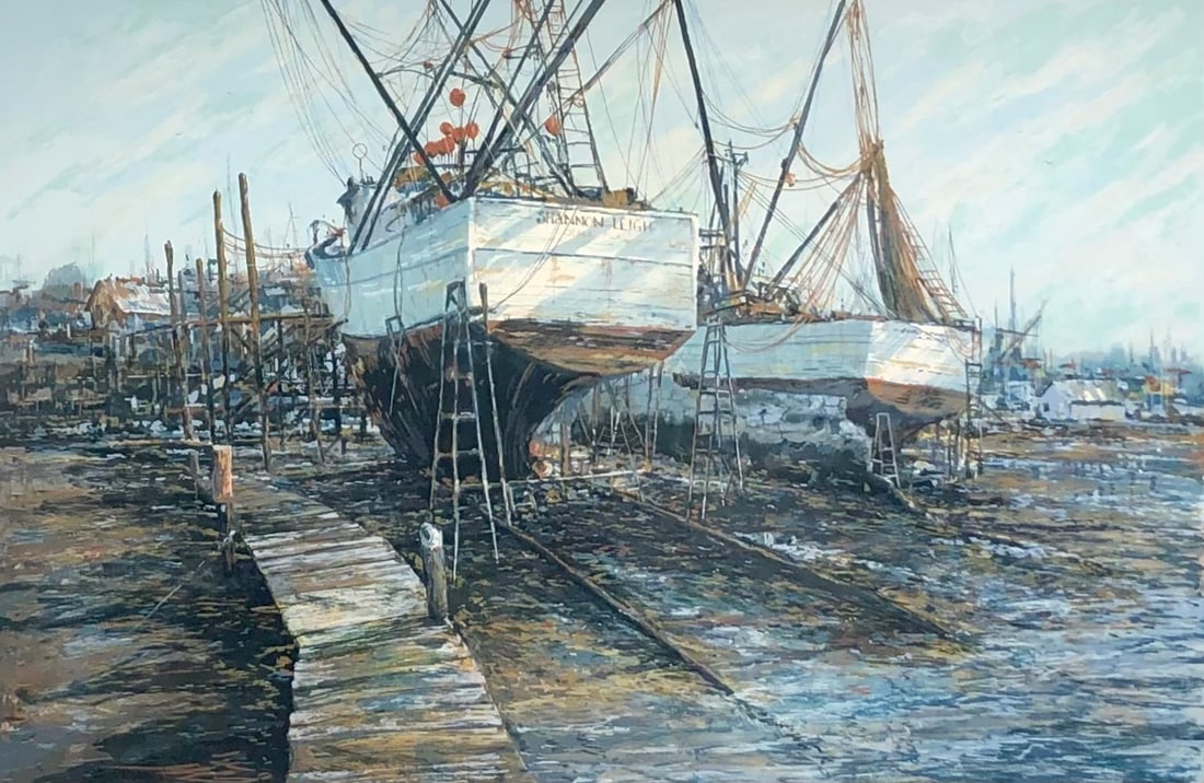 Michael Schofield " Shannon Leigh" (Ocala Fla) Signed Serigraph LE: Artist: Michael Schofield Title: Michael Schofield " Shannon Leigh" (Ocala Fla) Signed Serigraph LE Medium: Serigraph on Paper Limited Edition: 45/250 Art Dimensions: 33.0 x 45.0 x 2.0 inch