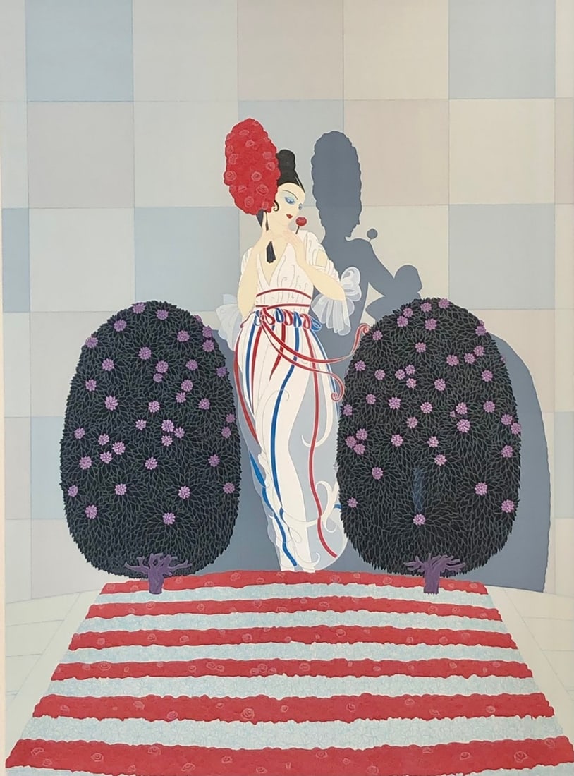 ERTE "Lafayette" Signed Serigraph LE - 4