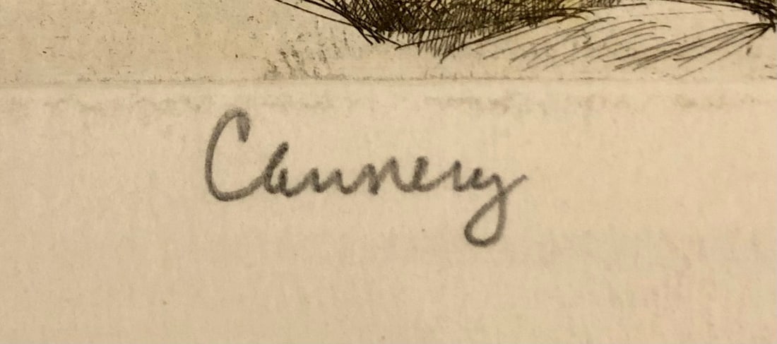 Martin Tobias "Cannery" Hand-Colored Etching Signed - 6