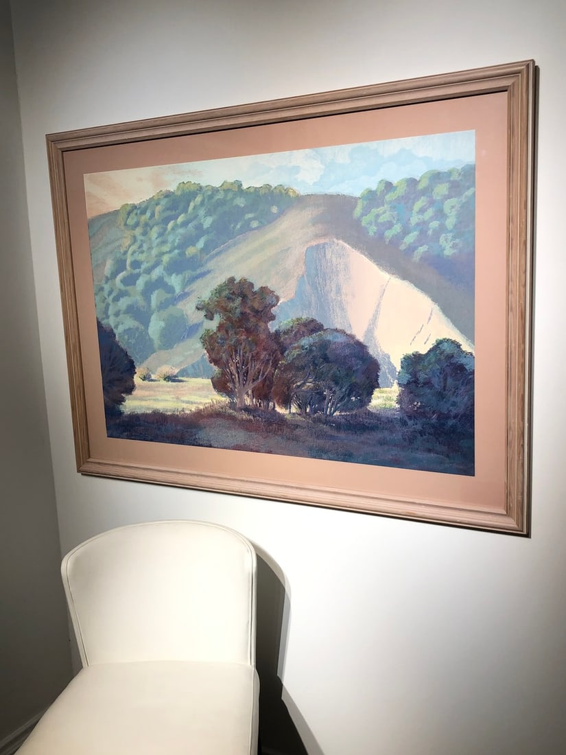 Don Munz "Secluded Valley" Signed Serigraph LE - 3