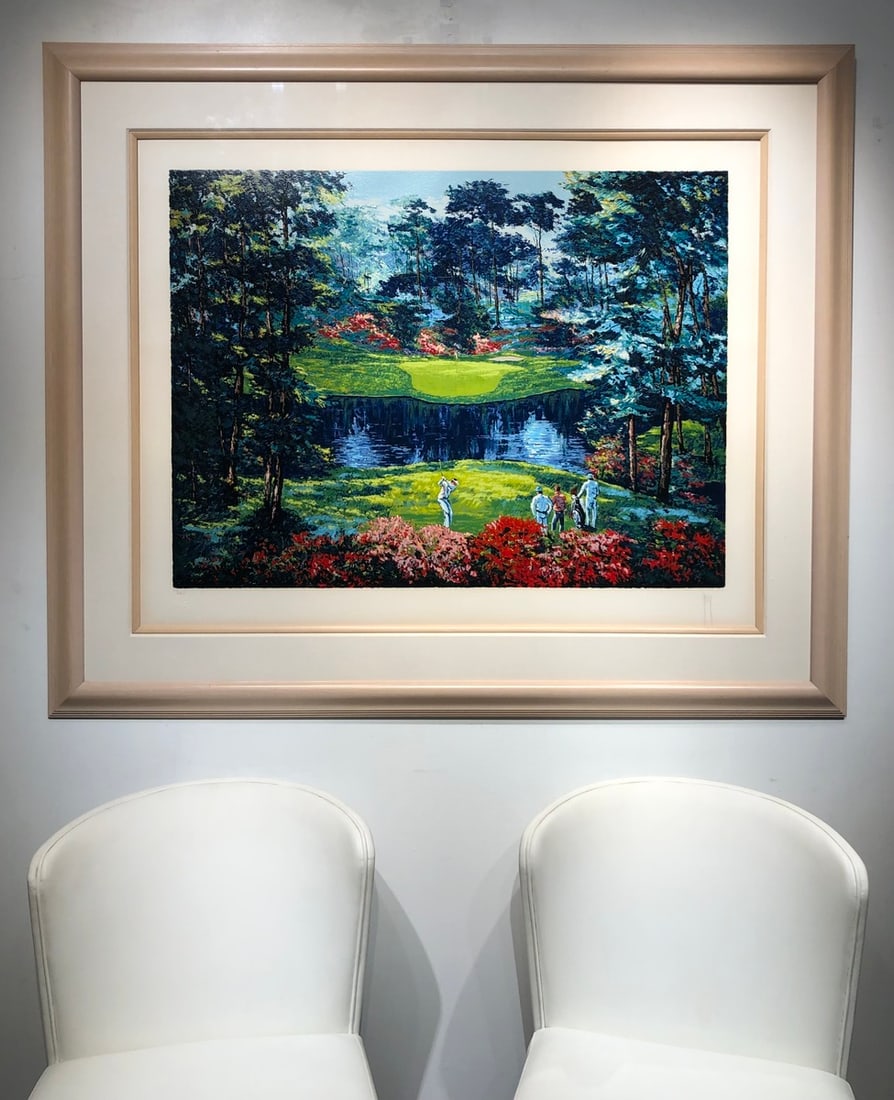 Mark King "Ike's Pond" Signed Serigraph LE - 2