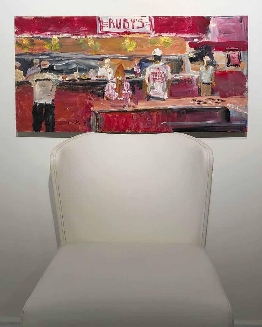 Jorn Fox "Candid Moment" Signed Original Acrylic - 2