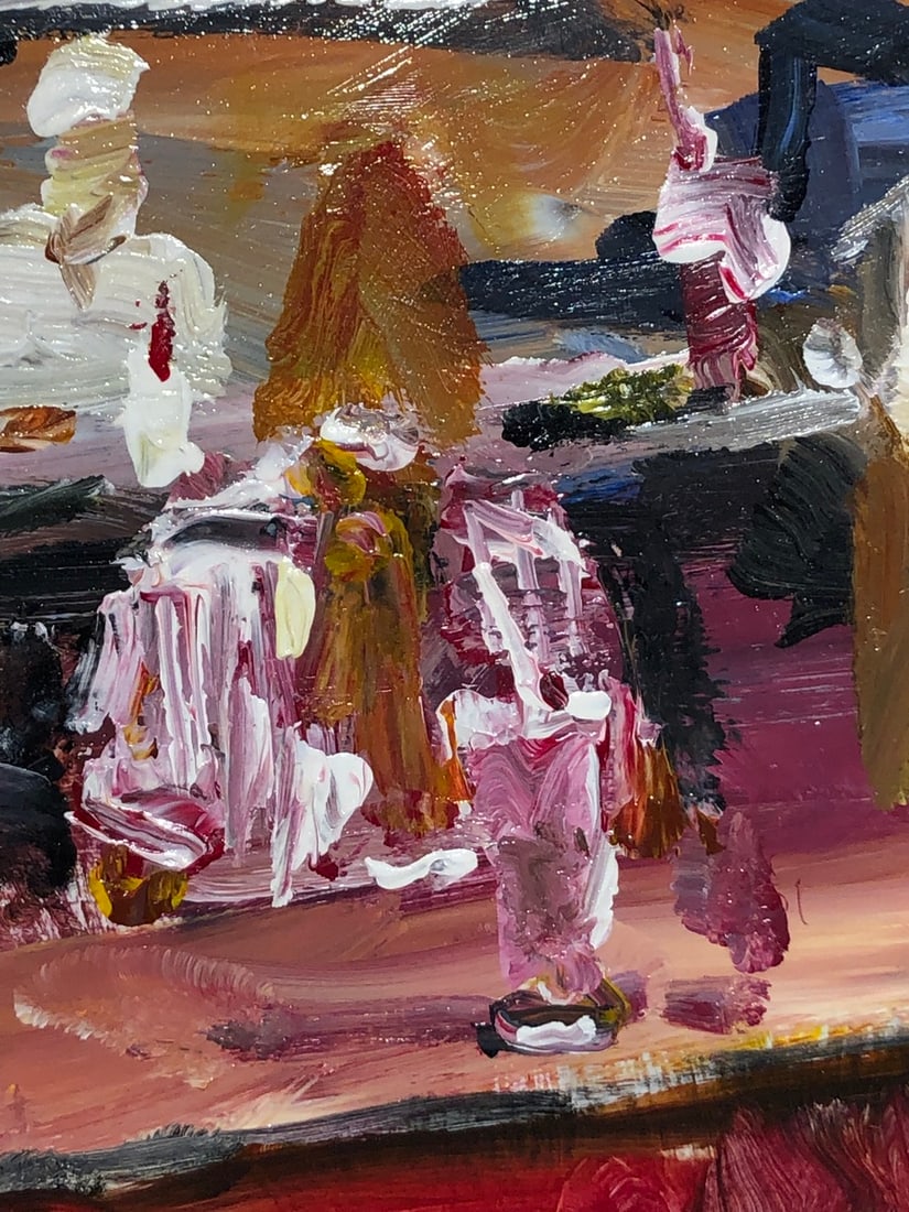 Jorn Fox "Candid Moment" Signed Original Acrylic - 4