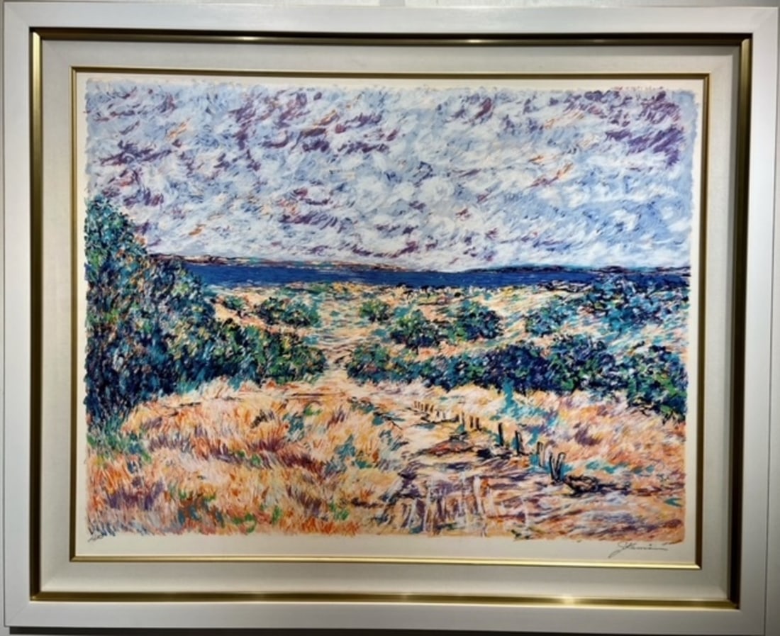 Jacqueline Kamin Signed Serigraph: Artist: Jacqueline Kamin Title: Jacqueline Kamin Signed Serigraph Medium: Serigraph on Paper Limited Edition: AP Art Dimensions: 36.0 x 44.0 x 2.0 inch ARTIST BIO: Jacqueline Kamin was born in 1950