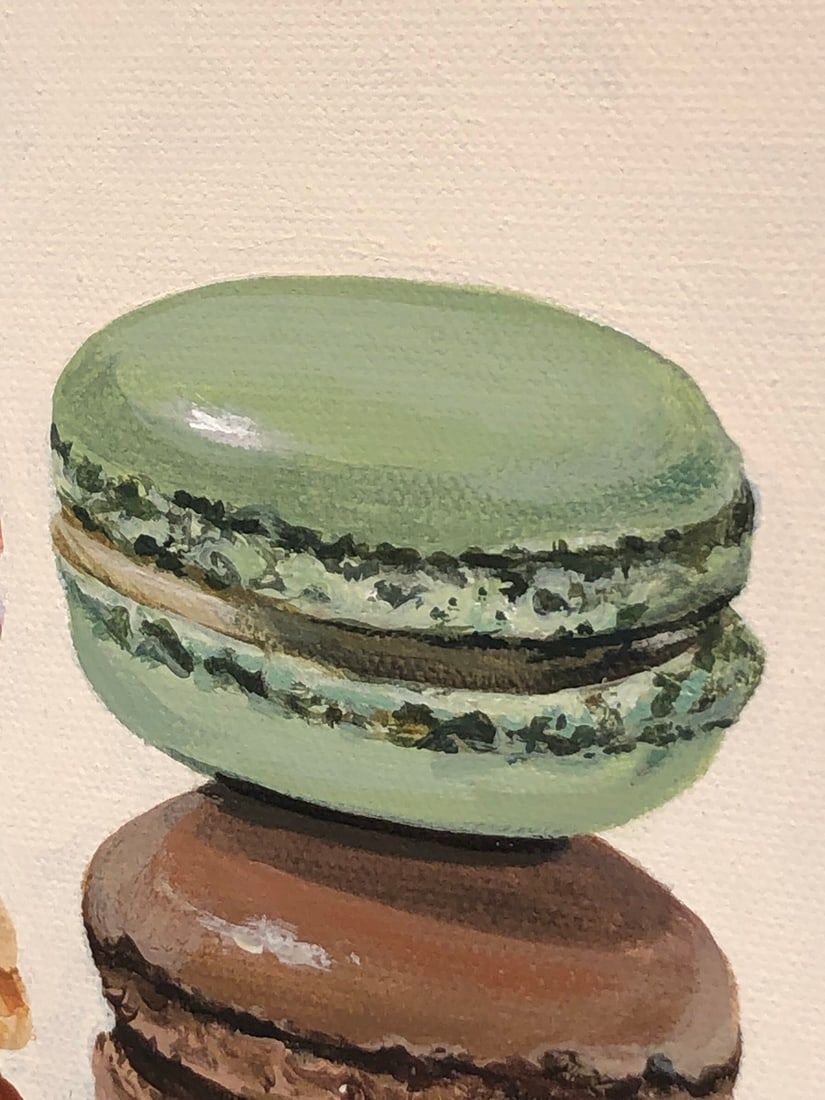 Michelle Michael "Macarons" Signed Original Acrylic - 5
