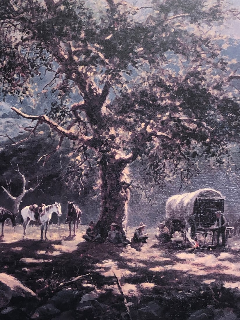 Olaf Wieghorst "Range Chuck" Signed Lithograph LE - 4