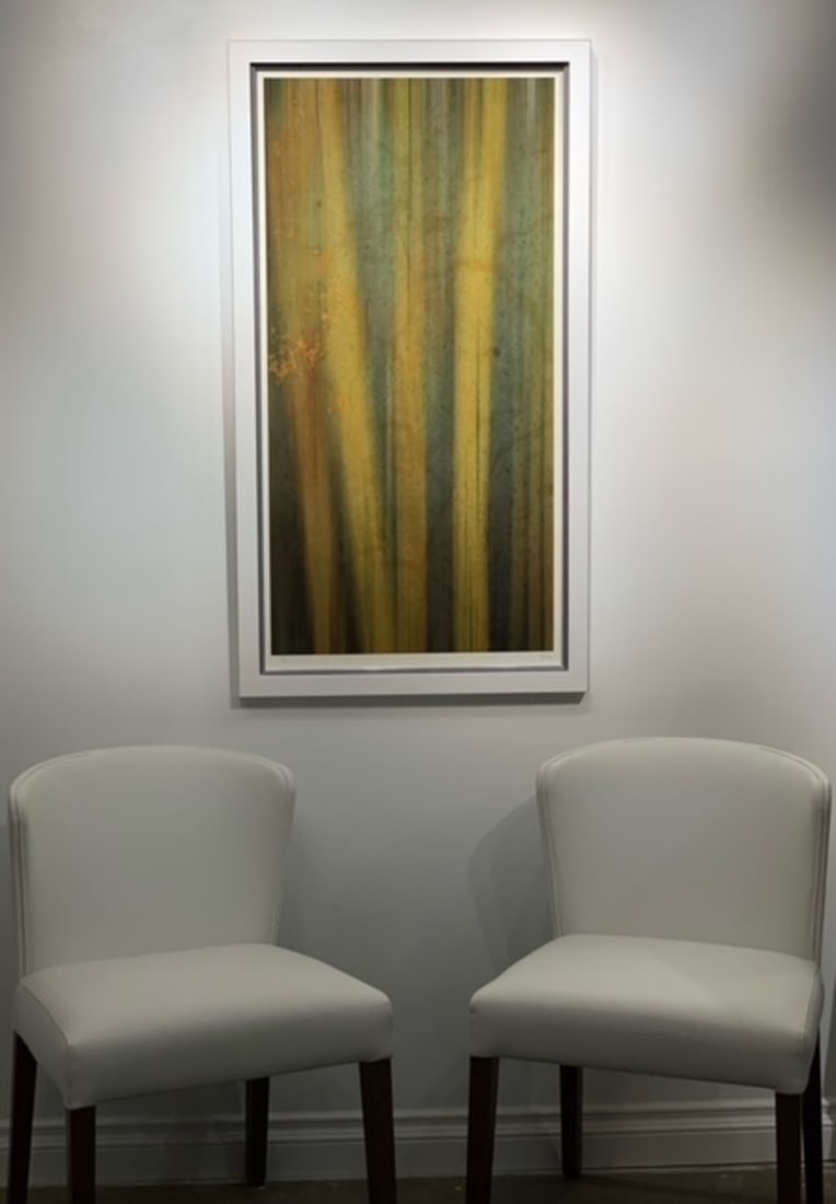 M J Len Abstract Signed Lithograph LE - 2