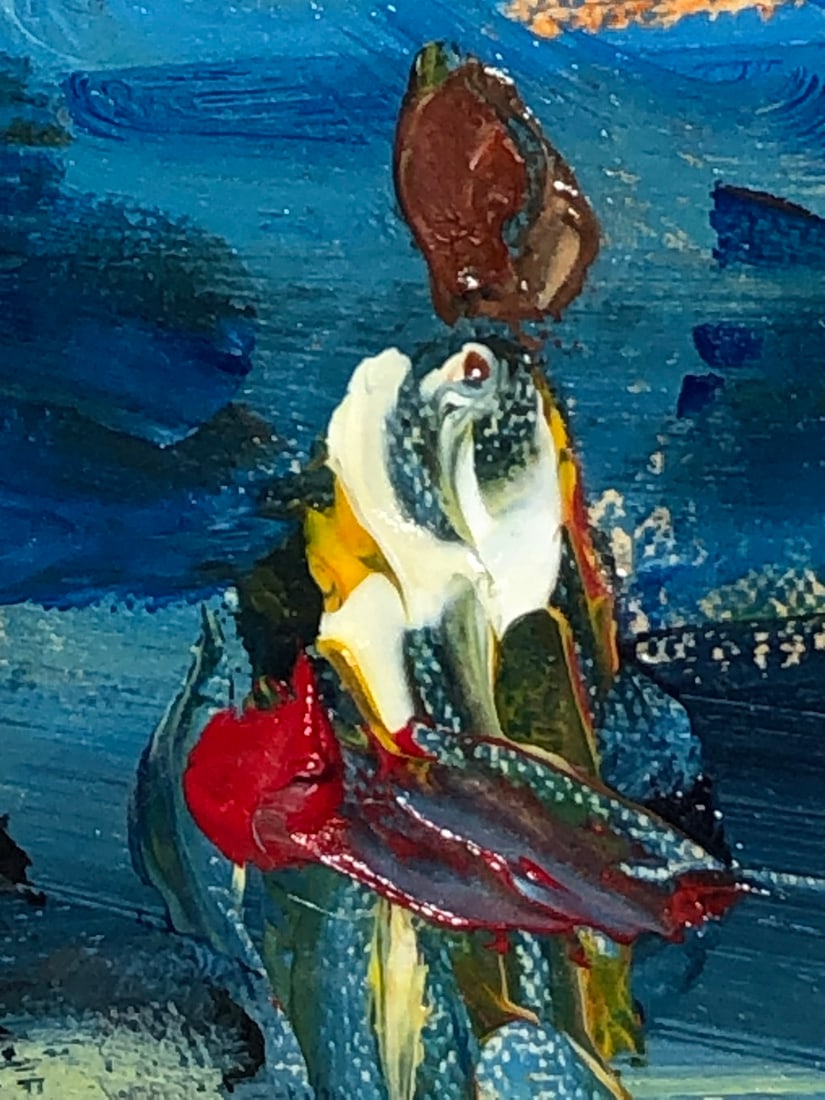 Jorn Fox "Ruby's Diner" Signed Original Acrylic - Impressionist - 5