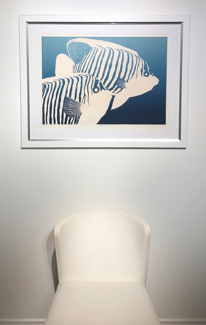 Mark MacQuiddy "Angel Ghost" Signed Embossed Serigraph LE - 2