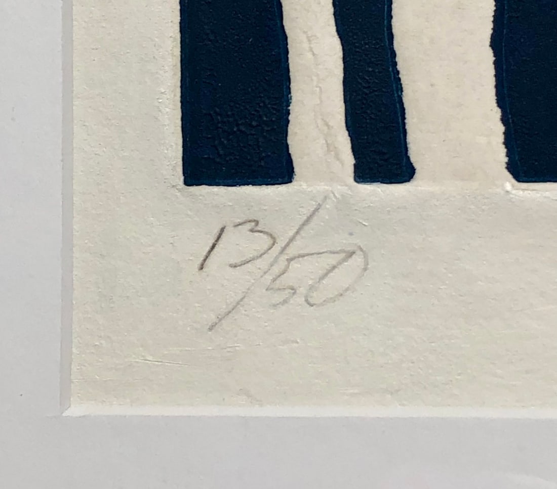 Mark MacQuiddy "Angel Ghost" Signed Embossed Serigraph LE - 7