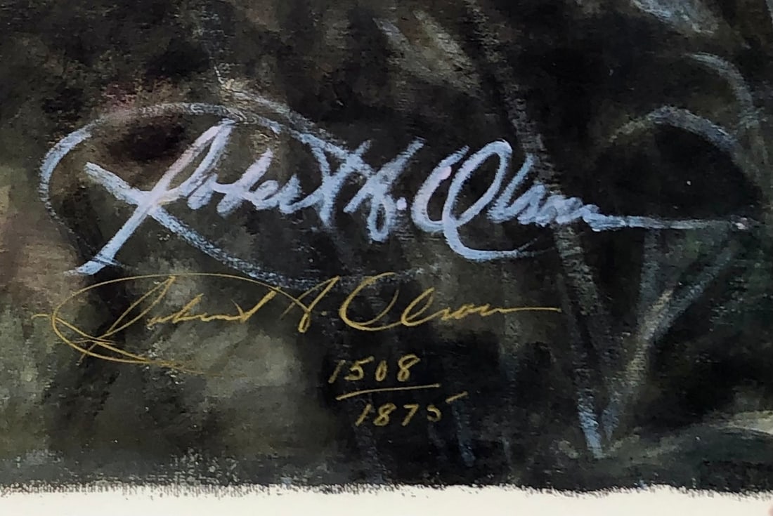 Robert Olson "The Garden Gate" Signed Lithograph LE - 3