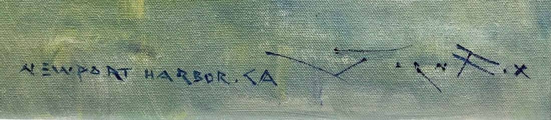 Jorn Fox Impressionist Signed Original Oil on Canvas - 4