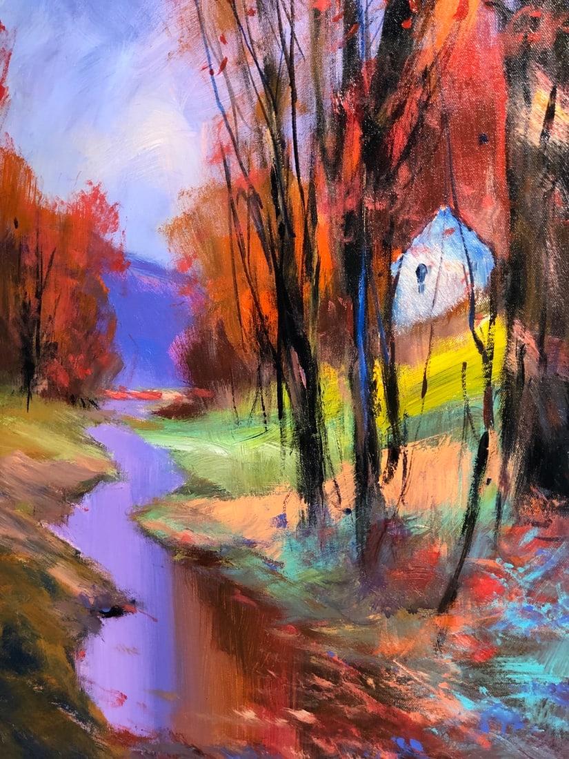 Michael Schofield (Impressionist - Landscape) Signed Original Acrylic - 4