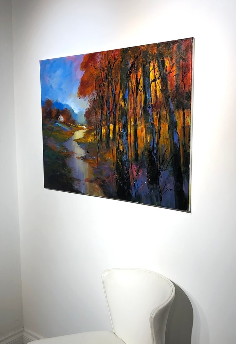 Michael Schofield (Impressionist - Landscape) Signed Original Acrylic - 3