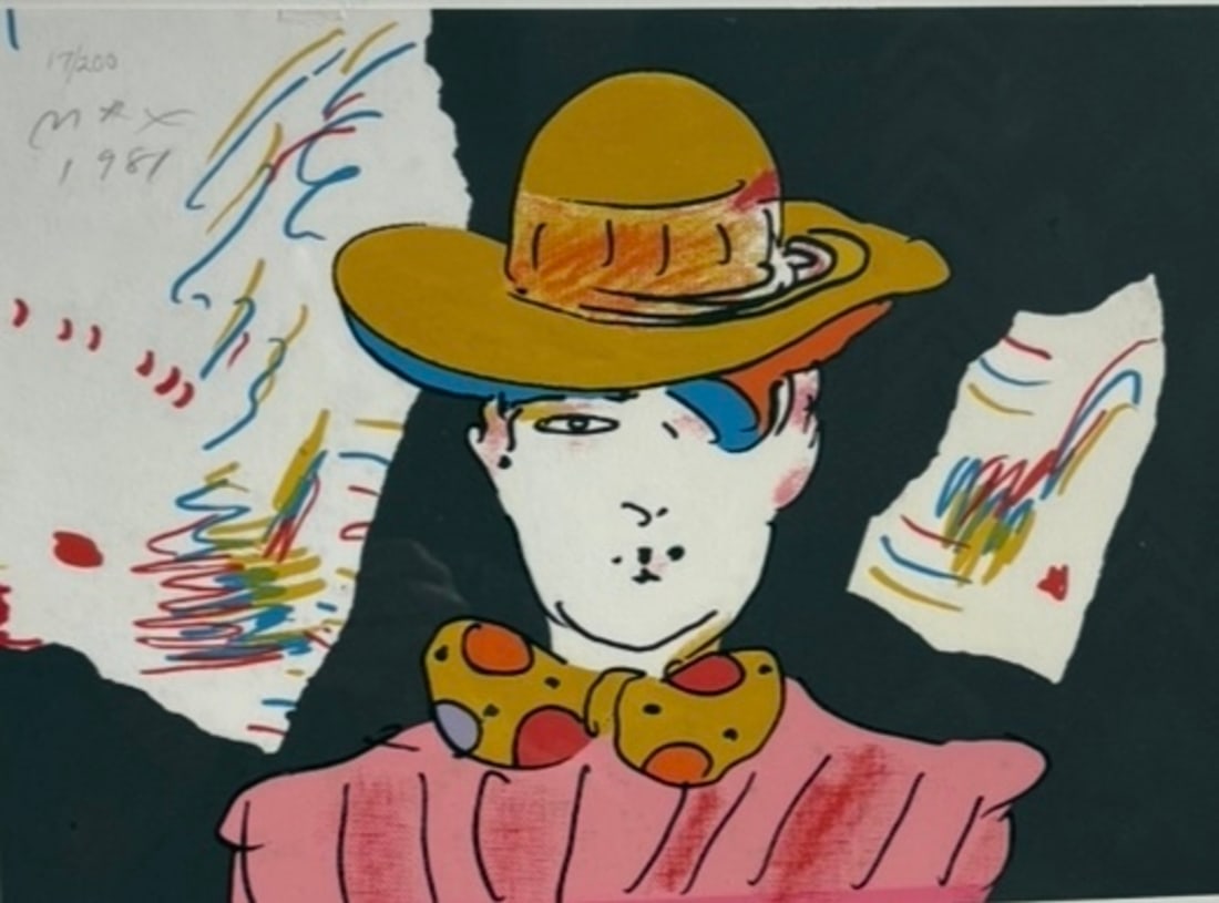 Peter Max "If Series: If" Signed Serigraph LE - 4