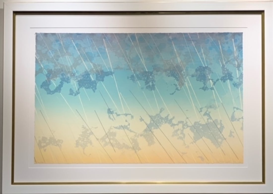 J. Feldman Abstract Signed Serigraph Limited Edition: Artist: J. Feldman Title: J. Feldman Abstract Signed Serigraph Limited Edition Medium: Serigraph on Paper Limited Edition: 129/300 Art Dimensions: 31.0 x 43.0 x 2.0 inch ARTIST BIO: