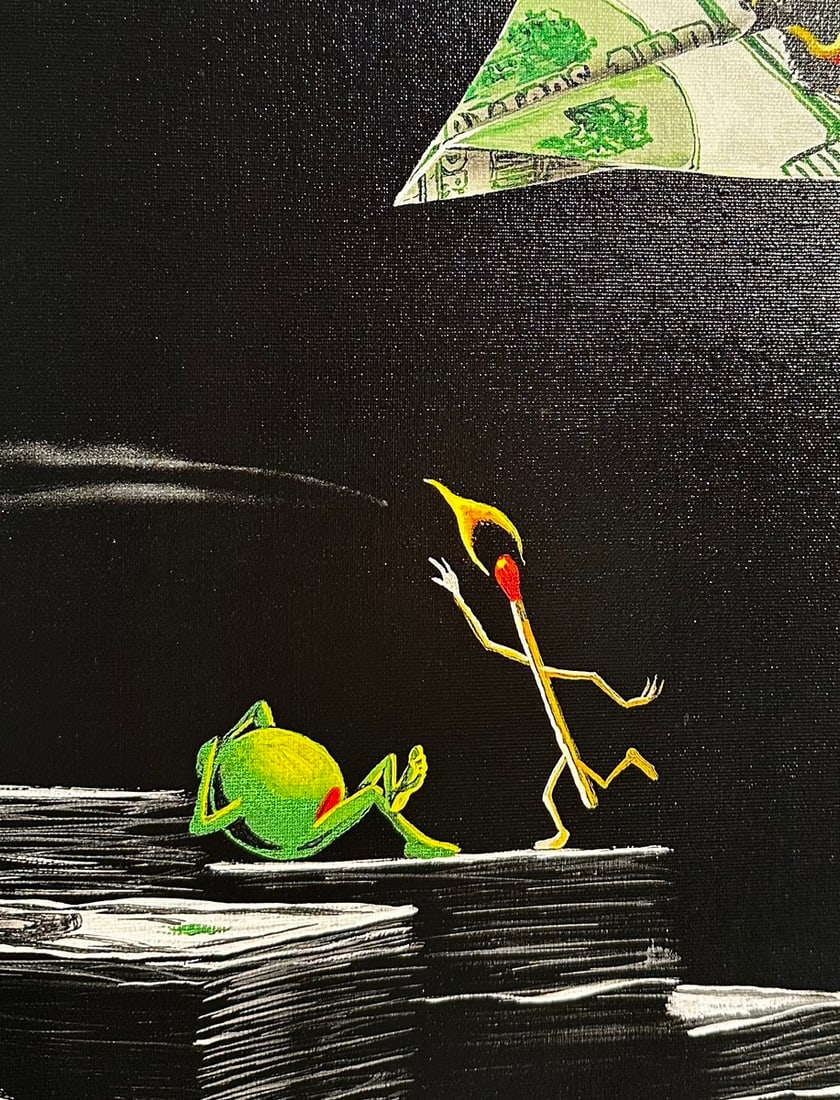 Michael Godard "Stack and Burn" Signed LE - 5