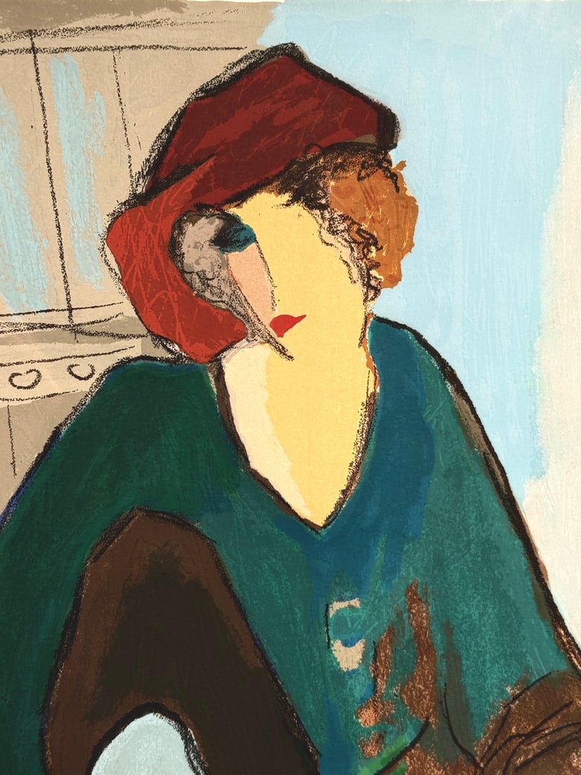 Itzchak Tarkay (Unknown - Figurative) Signed Serigraph LE - 4