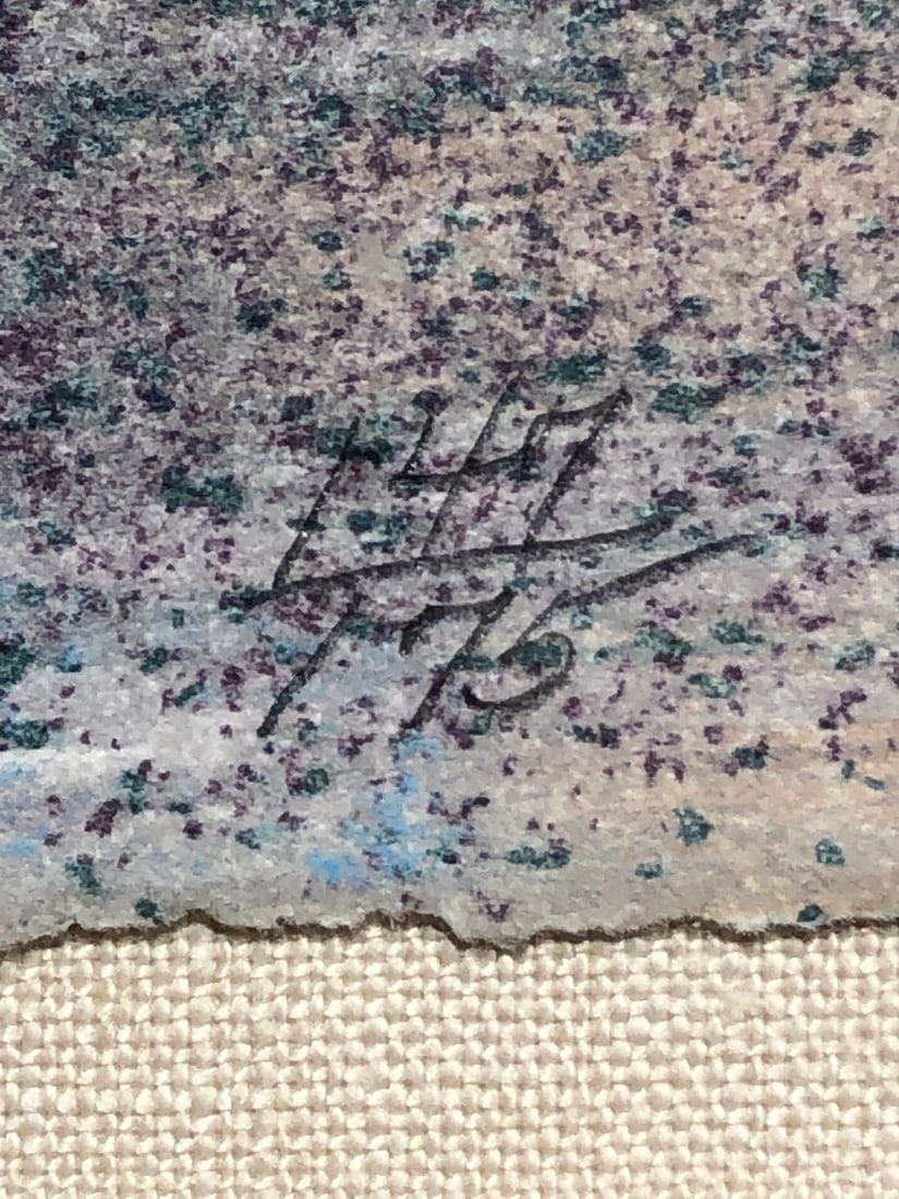 Don Munz "Riverine" Signed Serigraph LE - 5