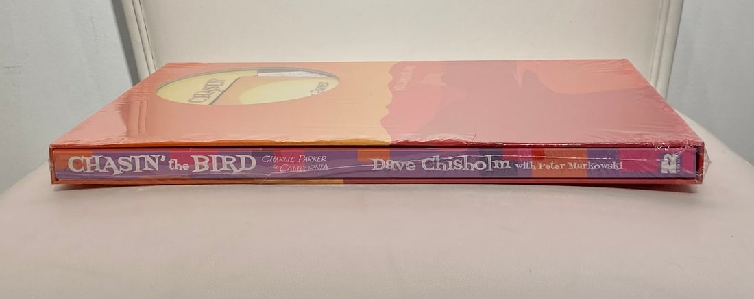 Z2 Comics - Chisholm "Chasin' The Bird: Charlie Parker in California": Artist: Dave Chisholm; Peter Markowski Title: Z2 Comics - Chisholm "Chasin' The Bird: Charlie Parker in California" Medium: Book Limited Edition: 808/1500 Art Dimensions: 14.5 x 9.5 x 1.0 inch 