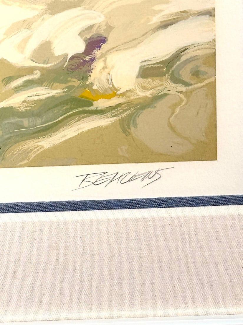 Howard Behrens "Summer Sunset" Signed Serigraph LE - 6