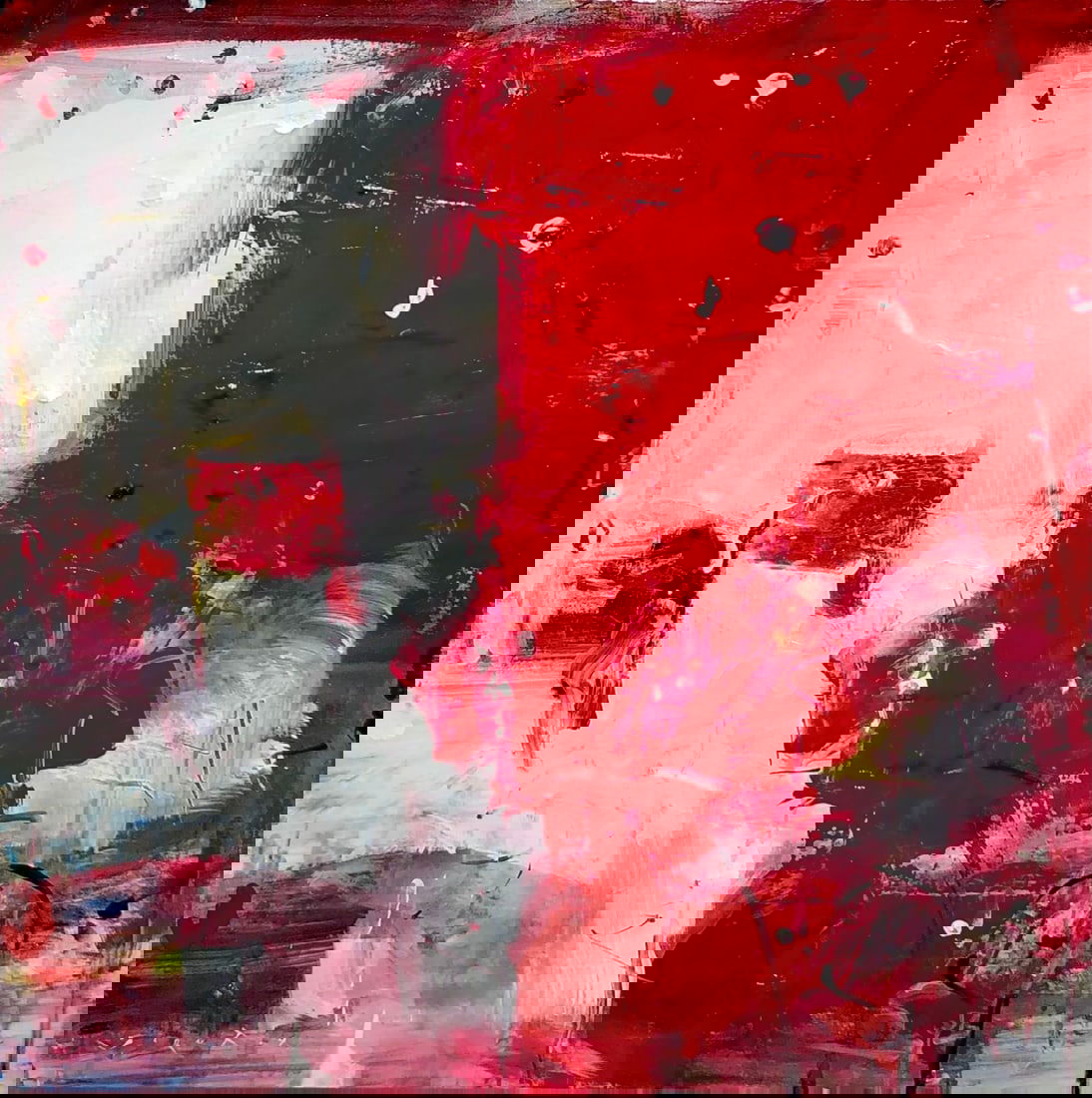 Jorn Fox (Abstract) Signed Original Acrylic: Artist: Jorn Fox Title: Jorn Fox (Abstract) Signed Original Acrylic Medium: Acrylic on Canvas Limited Edition: Art Dimensions: 40.0 x 40.0 x 2.0 inch ARTIST BIO: Artist Statement "The feelings I