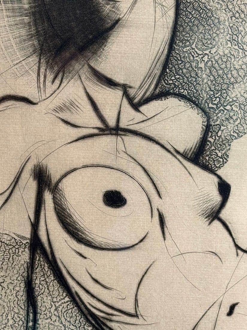 Sergei Firer "Torso" Signed Embossed Etching LE - 4