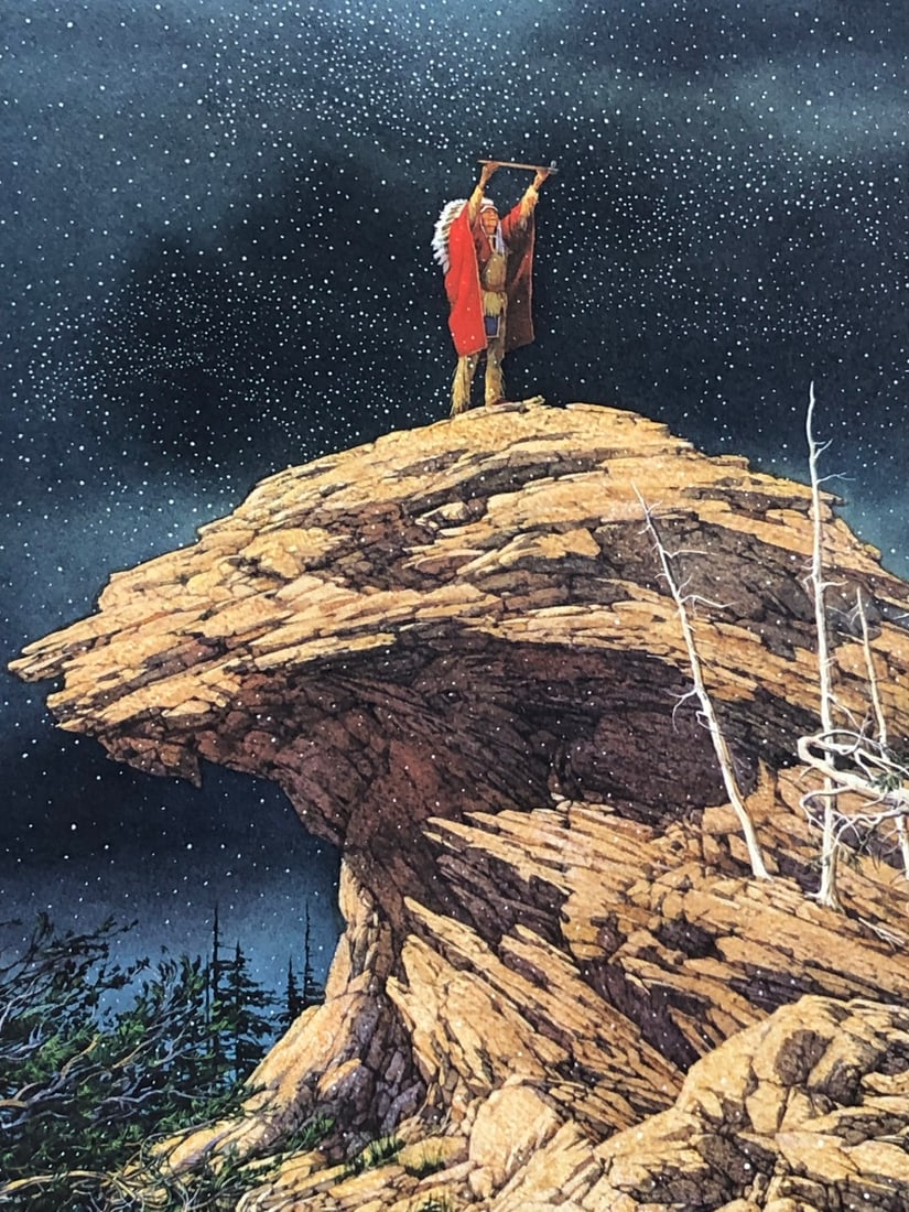 Bev Doolittle "Prayer For The Wild Things" Signed Lithograph LE - 2