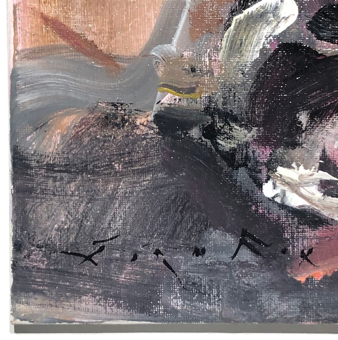 Jorn Fox (Ruby's Strawberry Shake) Signed Original Acrylic - 7