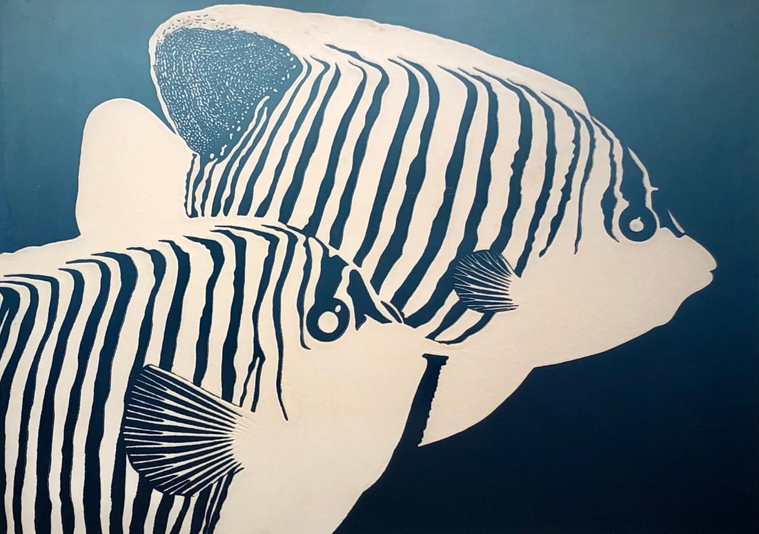 Mark MacQuiddy "Angel Ghost" Signed Embossed Serigraph LE - 3