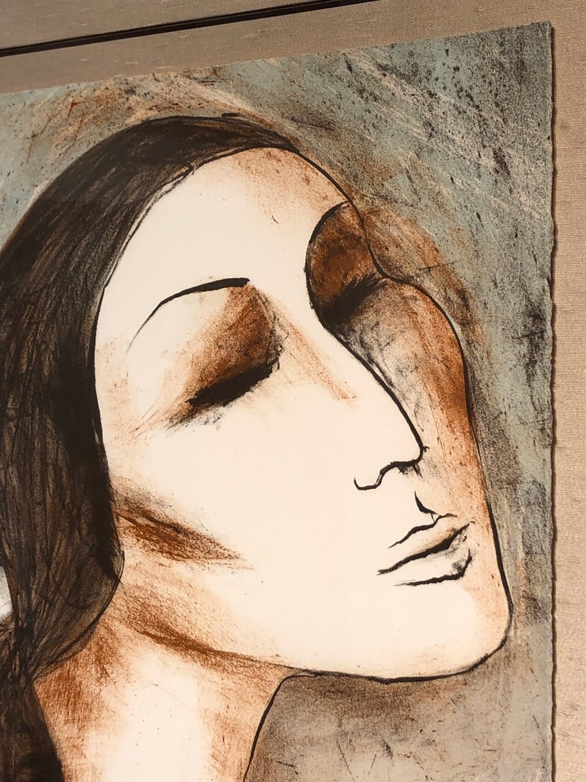 R.C. Gorman "Miriam" Signed Serigraph LE (1981) - 4