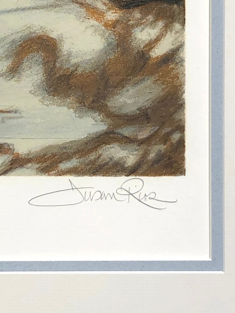 Susan Rios "Blossoming" Signed Serigraph LE - 4