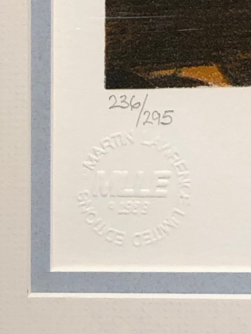 Susan Rios "Blossoming" Signed Serigraph LE - 5